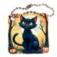 Travel Tag Halloween - Black Cat