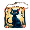 Travel Tag Halloween - Black Cat