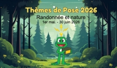 2ème thème de pose 2026 : Randonnée et nature!